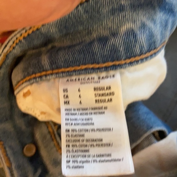 American Eagle Next Level Stretch Destroyed Leggings - Picture 4 of 6